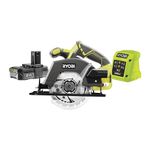 Ryobi R18CSP-120S 18V ONE+ Cordless Circular Saw Starter Kit (1 x 2.0Ah)