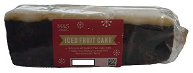 Prime Life M&S Christmas Iced Fruit Cake Bar 400g