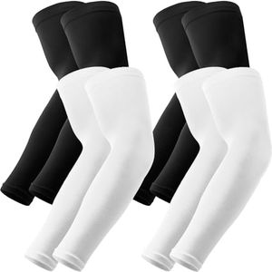 AXPYPXA Arm Sleeves for Men/Women, UV Sun Protection Compression Cooling Summer Arm Sleeves for Volleyball Basketball Sports
