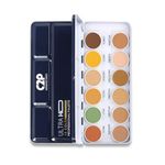 C2P Pro Foundation for Face Makeup, Ultra HD 12 in 1 Camouflage Concealer Corrector Palette | Waterproof, Long Lasting & Medium Coverage for Dry Skin | Supraemeshield Must Have Makeup Palette - 42g