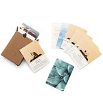 Calm Club Yoga Cards | Yoga Card Deck with 52 Poses | Stress Relief Mindfulness Cards & Meditation Accessories | Self Care Gifts for Women | Yoga Accessories | Yoga Gifts & Mindfulness Gifts