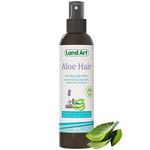 Aloe Hair - Natural Hair Spray - Made with Certified Organic Aloe Vera - Revitalizer and Moisturizer - Vegan - 240ml