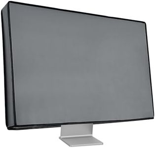 kwmobile Monitor Cover Compatible with 24-26" monitor - Dust Cover Computer Screen Protector - Grey