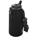 Beautyflier Neoprene Water Bottle Sleeve Insulator Cooler, Compatible with Nalgene Water Bottle 32 OZ, with Adjustable Shoulder Strap for Hydro Flask Wide Mouth Bottle 32oz, etc.