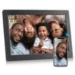 BSIMB Digital Photo Frame 10.1 Inch WiFi, Digital Picture Frame Touchscreen 1280x800 HD 16GB Electronic Picture Frame, Auto-Rotate, Wall Mountable, Share Photos/Videos Instantly via App/Email/SD