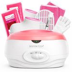 Paraffin Bath for Hands, Treatment of Muscular Pain, Arthritis and Edema, Model BE105Plus, Includes 2 Wax Blocks (900g), Capacity 3 Litres, Pink