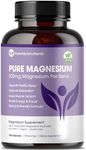 Pure Micronutrients Magnesium Glycinate Supplement (Chelated) 200mg, 180 Count