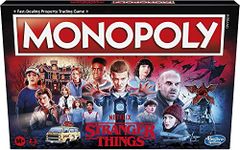 Hasbro Gaming Monopoly: Netflix Stranger Things Edition Board Game for Adults and Teens Ages 14+, Game for 2-6 Players, Multicolor