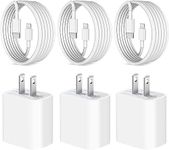 iPhone Charger Fast Charging [Apple MFi Certified] 20W USB C Charger Block Charger with 6ft Fast Charging Cable Compatible with iPhone 14 13 12 11 Plus Pro Max Mini iPad-3 Pack