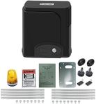 GATEXPERT Automatic Rack Sliding Gate Opener Kit- Gear Track Driveway Security Door Operator Hardware with Remotes and Sensor for Slide Gate up to 1300lbs and 27ft (SL1300)