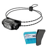 Nitecore HA11 Headlamp, 240 Lumen Ultra Lightweight, use 1xAA Battery with Lumen Tactical Organizer