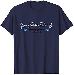 San Juan Islands Washington Beach Graphic T-Shirt