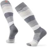Smartwool Ski Targeted Cushion Pattern OTC Sock, Medium Gray, Medium