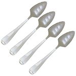 Norpro 1280 Stainless Steel Grapefruit Spoons, Set of 4, Metallic