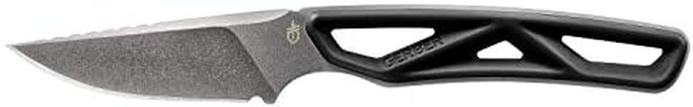 Gerber EXO-MOD Caper Fixed Hunting Knife, Black (31-003920)