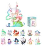 ROBOTIME Blind Box 1PC Surprise Action Figure Collectible Kawaii Figures Random Art Toys Hot Cute Figure Dolls Creative Gifts (Oriental Mythological Creatures)