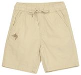 Max Boys Solid Woven Shorts (S24DSO04BEIGE)_7-8Y