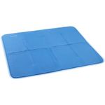 Navaris Gel Pet Cooling Mat - Cool Pad for Dog or Cat and Other Pets - Cooler Bed Mats for Dogs or Cats - Large - 31.89" x 37.80" x 0.20" (81 x 96 x 0.5 cm)