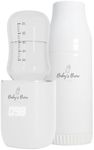 Baby's Brew Portable Bottle Warmer Pro - Milk Warmers for Breastmilk or Formula, Leak-Proof Design, Travel-Friendly, Cordless, Battery-Powered, 8-12 Hour Battery Life, Warmer Set