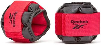 Reebok Unisex's Premium Ankle/Wrist Weights - 1.5kg, Black, 1.5 KG