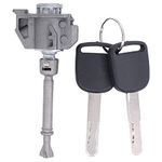 XtremeAmazing Left Driver Side Door Lock Cylinder with 2 Keys Set for Civic 2012-2015