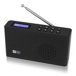 Ocean Digital Portable Internet Wi-Fi FM Radio with Bluetooth Receiver, Speaker, Rechargeable Battery Compact Radio for Kitchen Garden (WR26)