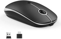 Type C Wireless Mouse，Vssoplor USB 