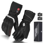 Sun Will Heated Motorcycle Gloves for Men Winter,Waterproof Warm heated riding gloves motorcycle Rechargeable for mens womens Cold Weather Outdoor Cycling Driving Hunting Skiing Snowboarding