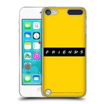 Head Case Designs Officially Licensed Friends TV Show Pattern Logos Hard Back Case Compatible With Apple iPod Touch 5G 5th Gen