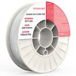 YESWELDER Flux Cored Wires 4.5kg E71T-GS 0.8mm for MIG Welder Gasless MIG Welding Wire Universal Mild Carbon Steel Self-Shielded MIG Wire