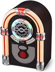 UEME Retro Tabletop Jukebox with Bl