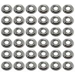 Balacoo 100pcs Finishing Cup Countersunk Washers, Stainless Steel Cup Countersunk Finish Washer Set Flat Head Washer for Industrial Supplies