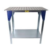 MegaMaxx Steel Tig Welding Table with Bolt Down with 91 Holes for Jigs, Workshop, Garage, Shed, Factory, Workspace - 5mm Thick Durable, Welder, Trolley, Mig, Bench, Work, Metal, Tools, Workbench