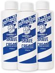 Campbell’s Liquid Shave Cream, Barber Shaving Cream, Professional Shaving Supplies and Products, 8 Ounces, (Pack of 3)