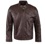 Jackets 4 Bikes Leather Jacket Men