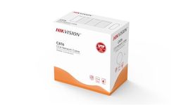 HIKVISION CAT6 Ethernet Cable 305m|23AWG CCA UTP|250MHz High Speed Network Cable for CCTV IP Cameras, Routers, PoE Switches|Indoor FR-PVC Jacket DS-1LN6U-W/CCA,White