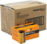 Procell 9V Alkaline Battery Bulk Pa