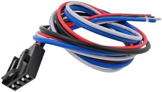 AUTO OCCASION 7894 Brake Control 4 Wire Pigtail Harness Kit fits Tekonsha 90195 90885 90160 Draw-Tite 20191 5520 Reese 83520