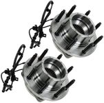 Supagat Front Left Driver and Right Passenger Side Wheel Hub & Bearing Set Kit for Ford for F350 SuperDuty 2005-2010 111-3667