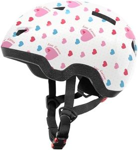 Kids Bike Helmet, Adjustable Helmets from Infant/Toddler/Baby to Children Girls and Boys, Age 3-5/5-8 Years Old (Love,S)