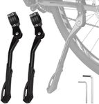 DAJAVE 2 Pack Adjustable Bike Kickstand Heavy Duty Bicycle Stand Kick Universal Bike Stand Kick Fits for 24-29 Inches Mountain Bike,Road Bike and Folding Bike