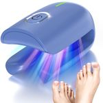 iKeener Laser Fungal Nail Treatment Device for Toenail, FDA Cleared Anti Fungal Toenail Fungus Treatment for Ingrown, Damaged, and Discolored Nails, Natural Nail Reapir Solution (Purple)