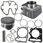 waltyotur 89mm 440cc Cylinder Piston Big Bore Cylinder Piston Gasket Kit Replacement for Honda XR400R 1996-2004