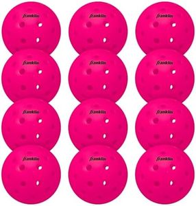 Franklin Sports x-40 Performance Outdoor Pickleballs - Usapa Approved (12 Pack)