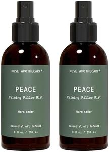 Muse Apothecary Pillow Ritual - Botanical Collection - Calming and Relaxing Pillow Mist, Linen and Fabric Spray - Infused with Natural Aromatherapy Essential Oils - 8 oz, Warm Cedar