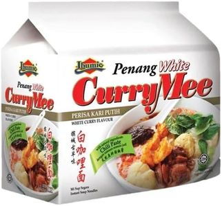 Ibumie Penang White Curry Mee Instant Noodles 4 Packet, 420 g