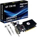 KAER GT 730 Graphics Card, 4GB DDR3, DirectX 11 128 Bit, VGA/DVI-D/HDMI, PCI Express 2.0 x 16, Nvidia Video Card, Computer GPU…