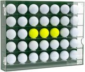 Bivitre Golf Balls Display Case for