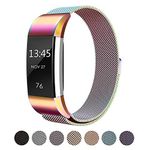 LouisTech Compatabile with Fitbit Charge 2 Bands,Adjustable Replacement Band Strap with Unique Magnet Lock for Fitbit Charge 2 for Women Men