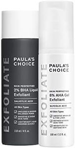 Paula's Choice SKIN PERFECTING 8% AHA Gel Exfoliant & 2% BHA Liquid Duo - Facial Exfoliants for Blackheads, Enlarged Pores, Wrinkles, and Fine Lines w/Glycolic and Salicylic Acid